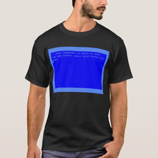 De perfecte commodore 64-lovers accessoire t-shirt (Voorkant)