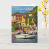 De perfecte dag Happy Birthday Kaart (Gele Bloem)