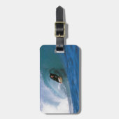 De perfecte golf van Nieuw-Zeeland Bagagelabel (Voorkant verticaal)