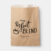 De perfecte handgeschreven bruiloft van het Manusc Bedankzakje (Voorkant)