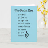 De perfecte Kaart voor een goed gedicht (Gele Bloem)