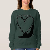 De perfecte kat moeder sweatshirt (Voorkant)