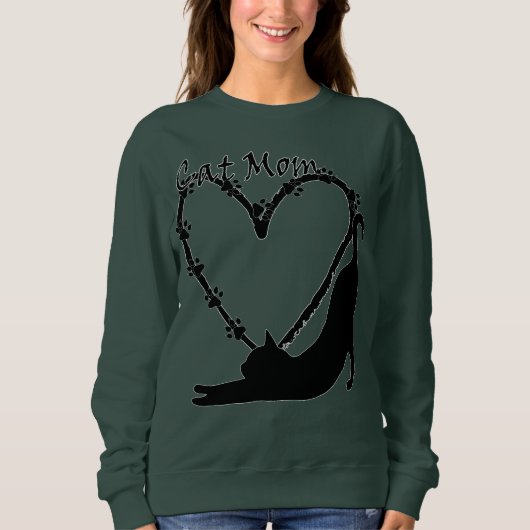 De perfecte kat moeder sweatshirt (Voorkant)
