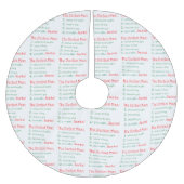 De perfecte Man-boomrok Kerstboom Rok (Voorkant)