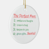 De perfecte Man-cirkel versiering Keramisch Ornament (Rechts)