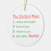 De perfecte Man-cirkel versiering Keramisch Ornament (Links)