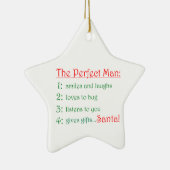 De perfecte Man-stervormgeving Keramisch Ornament (Rechts)