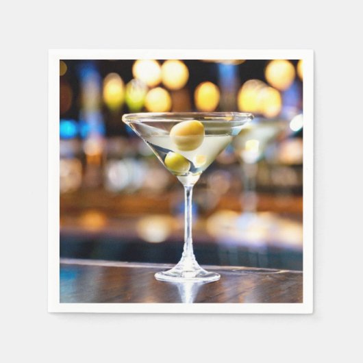 De perfecte Martini servetten (Voorkant)