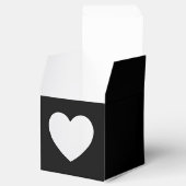 De PERFECTE Match - Heart 2x2x2 Favor Box Bedankdoosjes (Geopend)