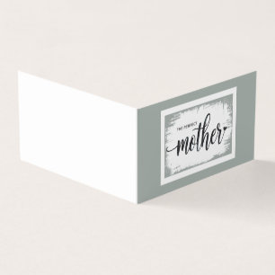 De perfecte moeder een Kaart voor mama