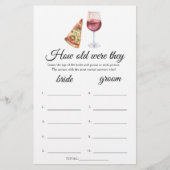 De perfecte paar Hoe oud waren ze bruids (Voorkant)