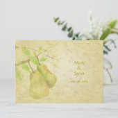 De  perfecte peer kaart (Staand voorkant)