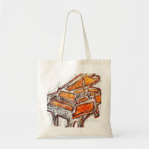 De perfecte Piano Lesson-Canvas tas