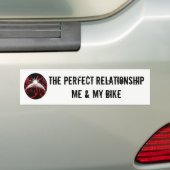 De perfecte relatie sticker (Op auto)