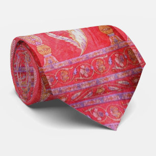 De perfecte rode zijde van het Indiase Stropdas *