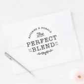 De perfecte Sticker voor het bruiloft van het Over (Envelop)