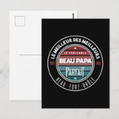 De perfecte stiefvader briefkaart (Voorkant / Achterkant)