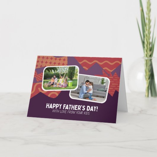 De perfecte vaderdag bedankkaart (Voorkant)