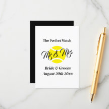 De perfecte wedstrijd tennis thema bruiloft