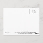 De perfectie van de natuur bij het creëren briefkaart (Achterkant)