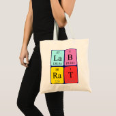 De periodieke canvas tas van de Naam van het Ratje (Voorkant (product))
