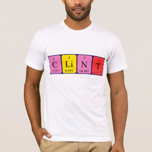 De periodieke shirt van de lijstnaam van de cliënt