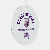 De Perkiomen School Ornament kerstvakantie (Voorkant Rechts)