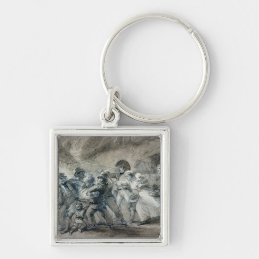 De persbende sleutelhanger (Voorkant)