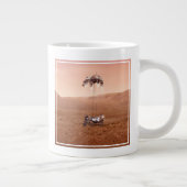 De Perseverance Rover landt veilig op Mars. Extra Grote Beker (Rechts)