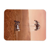 De Perseverance Rover landt veilig op Mars. Magneet (Horizontaal)