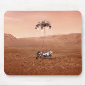 De Perseverance Rover landt veilig op Mars. Muismat (Voorkant)