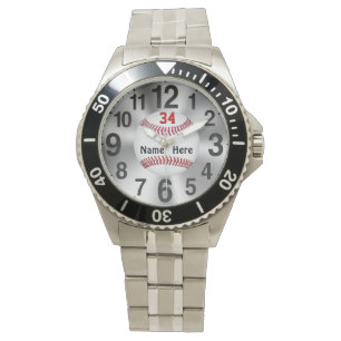 De Personaliseerbare JOUW NAAM & het AANTAL van de Horloge