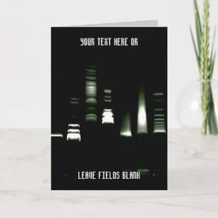 De Personaliseerbare Kaart van de Elektroforese