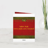 De Personaliseerbare Kaart van het Lijst van de (Achterkant)