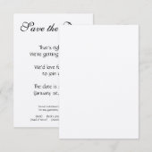 De Personaliseerbare Reeksen van de Uitnodiging (Voorkant / Achterkant)