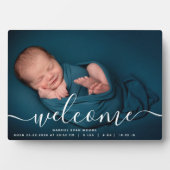 De persoonlijke Baby van de Bekleding van het Manu Fotoplaat (voorkant)