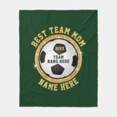 De persoonlijke ideeën van het Mam van het Team Ca Fleece Deken (Voorkant)