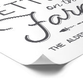 De persoonlijke levenssfeer is beter op de afdruk  poster (Hoek)