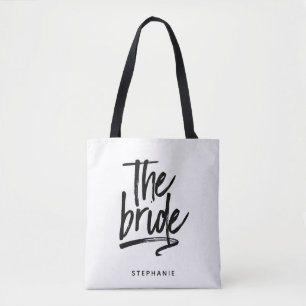 De persoonlijke Minimale Canvas tas van de Bride