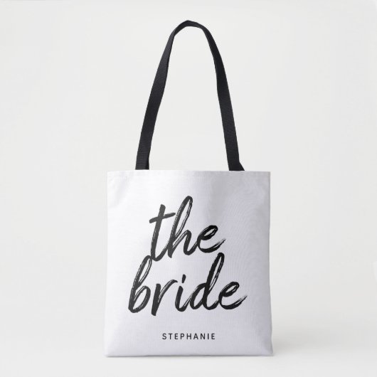 De persoonlijke Minimale Canvas tas van de Bride (Voorkant)