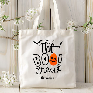 De persoonlijke naam van het Boo-personeel Hallo Tote Bag