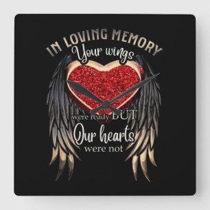 De persoonlijke wensen waren klaar, maar ons hart vierkante klok