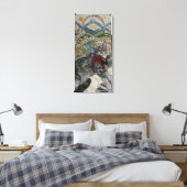 De Perzische kat Canvas Afdruk (Insitu (Slaapkamer))