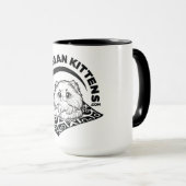 De Perzische Kittens Logo Mok 1 (Voorkant rechts)