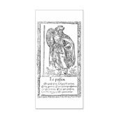 De Perzische - Maple Wood Art Stamp Rubberstempel (Afrduk)