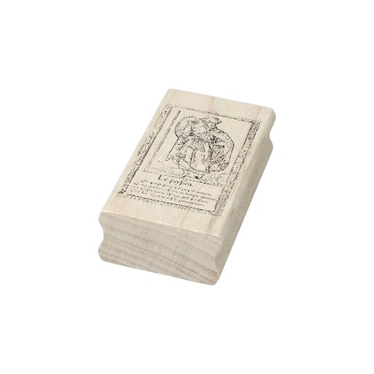 De Perzische - Maple Wood Art Stamp Rubberstempel (Stempel)