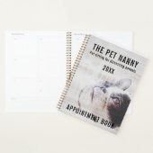 De Pet Nanny...Pet zit in Dog Benoeming Planner (Display)
