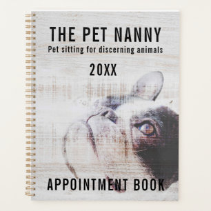 De Pet Nanny...Pet zit in Dog Benoeming Planner