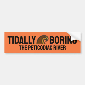 De Peticodiac River - Getijdensaai Bumpersticker