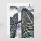 De Petronas Twins Briefkaart (Voorkant / Achterkant)